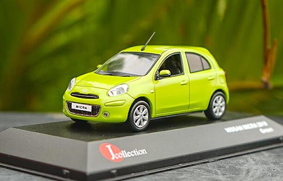 Diecast 2010 Nissan Micra Model 1:43 Scale By J-collection