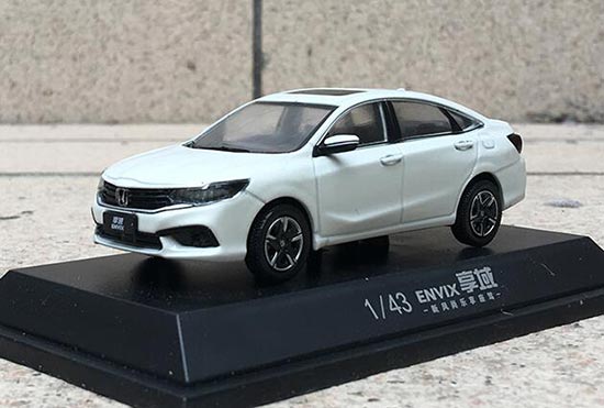 Diecast Honda Envix Car Model 1:43 Scale White