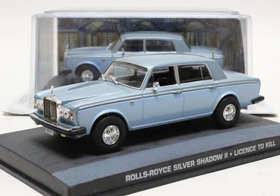 Diecast Rolls Royce Silver Shadow Model 1:43 Scale Blue