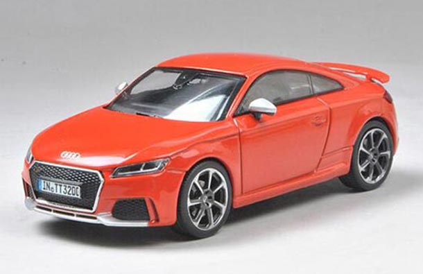 Diecast Audi TT RS Coupe Model 1:43 Scale Red / Green