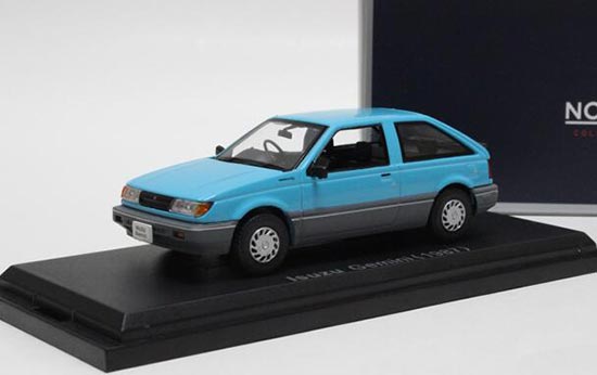 Diecast 1987 Isuzu Gemini Model 1:43 Scale Blue By NOREV