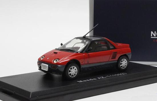 Diecast 1992 Mazda AZ-1 Model Red 1:43 Scale By NOREV
