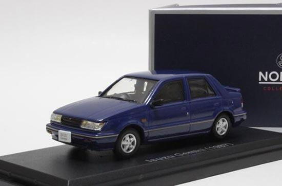 Diecast 1987 Isuzu Gemini Model Blue 1:43 Scale By NOREV