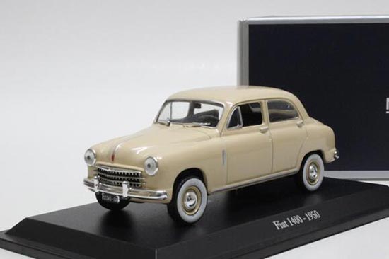 Diecast 1950 Fiat 1400 Model 1:43 Scale Creamy By NOREV