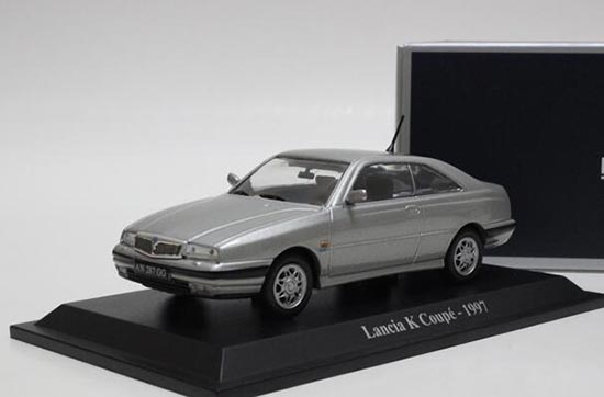 Diecast 1997 Lancia K Coupe Model 1:43 Scale Silver By NOREV
