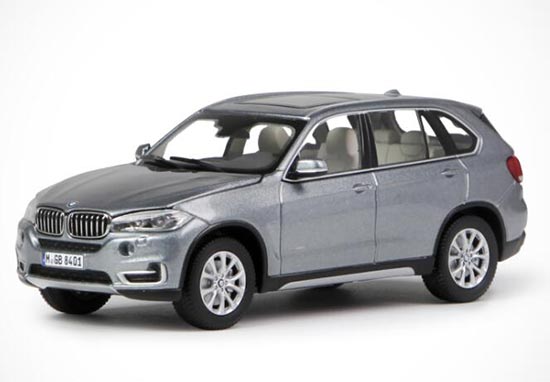Diecast BMW X5 SUV Model 1:43 Scale White / Gray By PARAGON