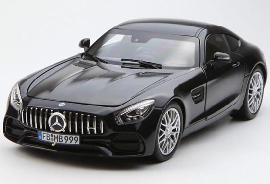 Diecast Mercedes Benz AMG GT S Model Black 1:18 Scale By NOREV