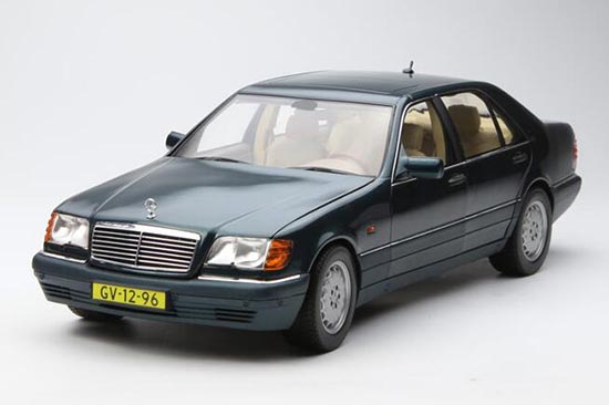 Diecast Mercedes Benz S600 W140 Model 1:18 Green By NOREV