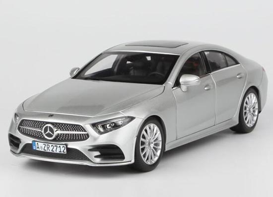 Diecast Mercedes Benz CLS-Class Model 1:18 Silver By NOREV