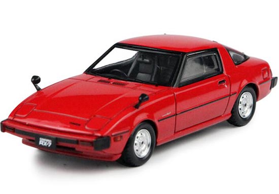 Diecast Mazda Savanna RX-7 Model 1:43 Scale Red By Kyosho