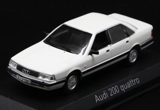 Diecast Audi 200 Quattro Model White 1:43 Scale By NOREV