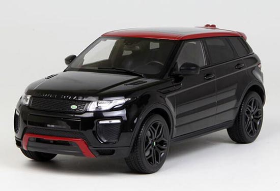 Diecast Land Rover Range Rover Evoque Model 1:18 Black Kyosho