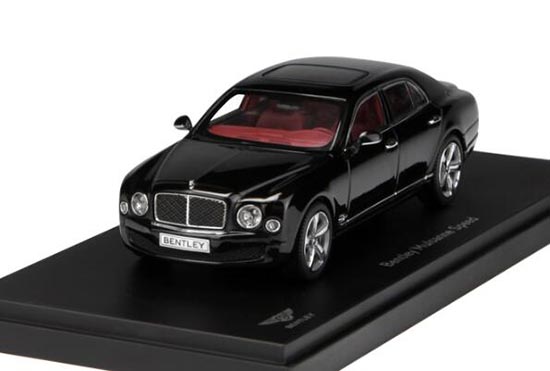 Diecast Bentley Mulsanne Speed Model 1:43 Blue /Black By Kyosho