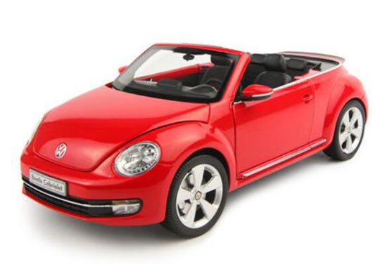 Diecast Volkswagen Beetle Cabriolet Model 1:18 Scale By Kyosho
