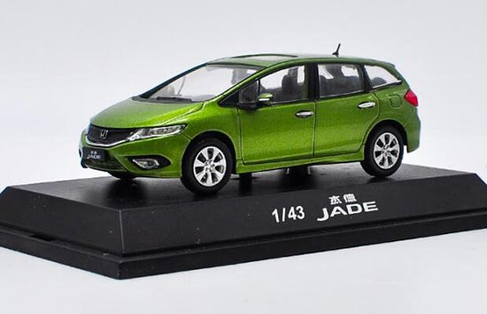 Diecast Honda Jade Car Model 1:43 Scale Green