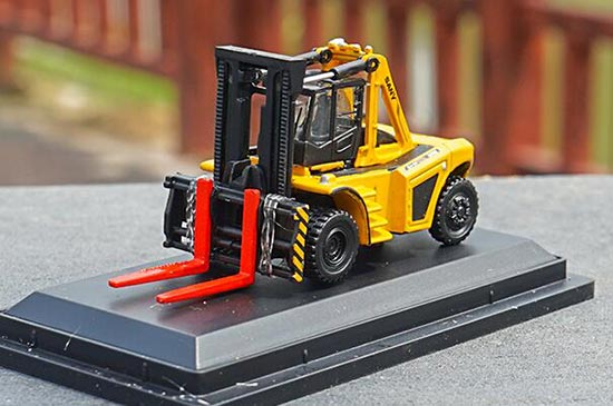 Diecast Sany Forklift Truck Model Mini Scale Red-Yellow