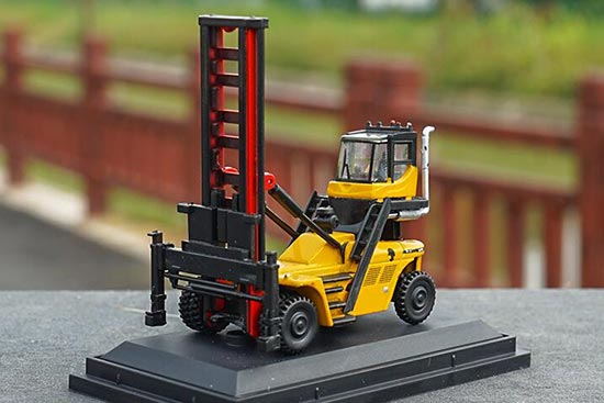 Diecast Sany Empty Container Handler Model Mini Scale Yellow