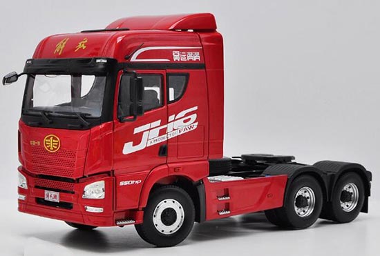 Diecast FAW JieFang JH6 Tractor Unit Model 1:24 Scale Red