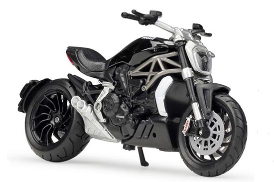 Diecast Ducati XDiavel S Motorcycle Model 1:18 Black By Bburago
