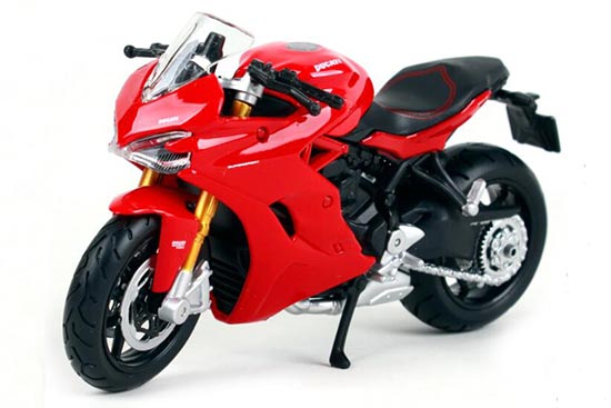 Diecast Ducati Supersport S Motorcycle Model 1:18 By MaiSto