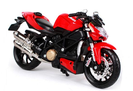 Diecast Ducati Streetfighter S Motorbike Model 1:18 By MaiSto