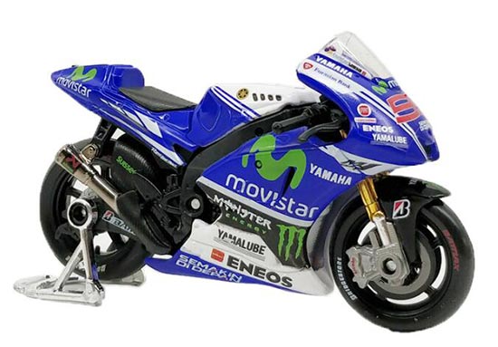 Diecast 2014 Yamaha YZR-M1 Model 1:18 Blue NO.99 By MaiSto