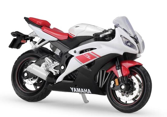 Diecast Yamaha YZR-R6 Motorcycle Model 1:18 Scale By MaiSto