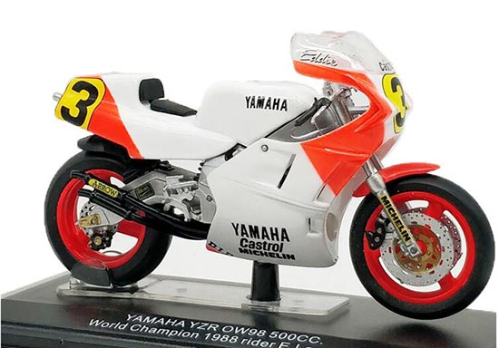 Diecast Yamaha YZR OW98 500CC Motorbike Model 1:22 By Italeri