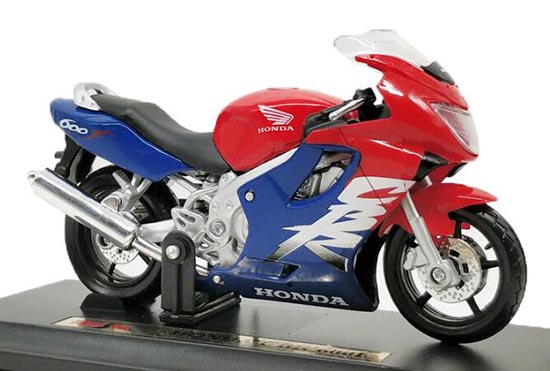 Diecast Honda CBR 600F Motorcycle Model 1:18 Red By Maisto