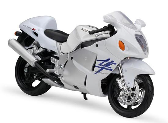 Diecast Suzuki GSX 1300R Hayabusa Motorbike Model 1:12 Maisto