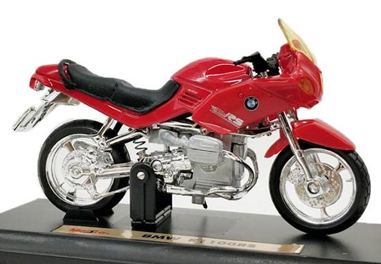 Diecast BMW R1100 RS Motorcycle Model 1:18 Scale Red By Maisto