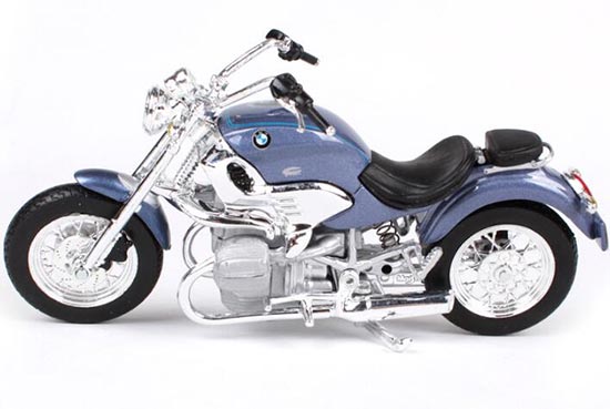 Diecast BMW R1200C Motorcycle Model 1:18 Scale Blue By Maisto