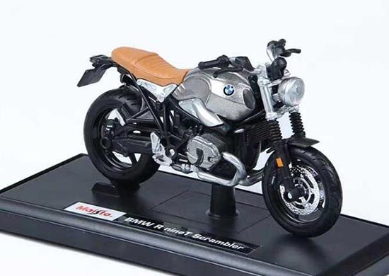Diecast BMW R nineT Scrambler Motorcycle Model 1:18 By Maisto