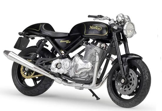 Diecast Norton Commando 961 SE Motorcycle Model 1:18 By Welly