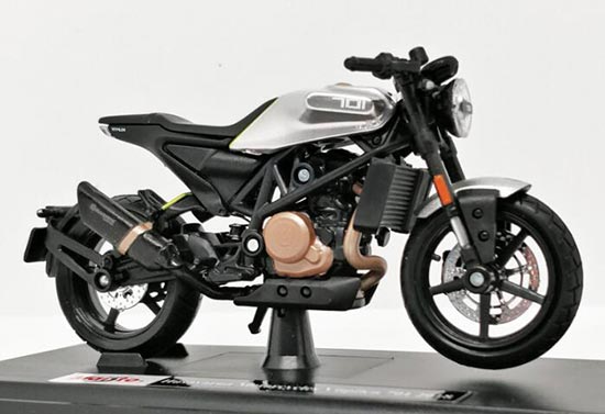 Diecast Husqvarna Vitpilen 701 Motorcycle Model 1:18 By Maisto