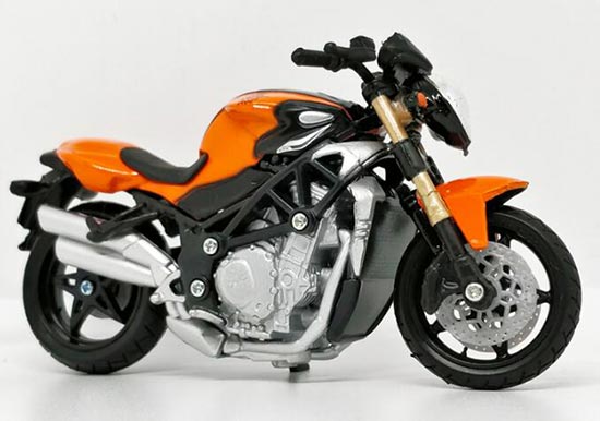 Diecast MV Agusta Brutale S Motorcycle Model 1:18 By Bburago