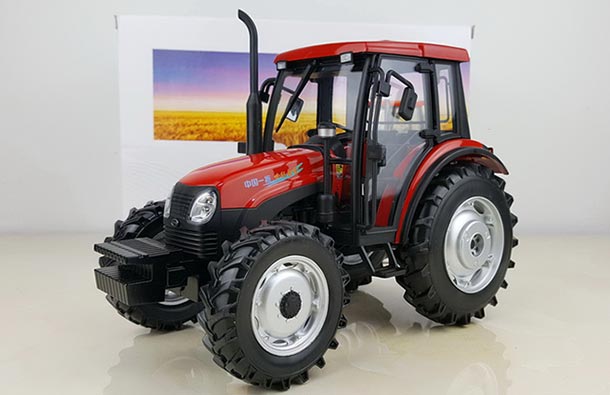 Diecast YTO X804 Tractor Model 1:18 Scale Red