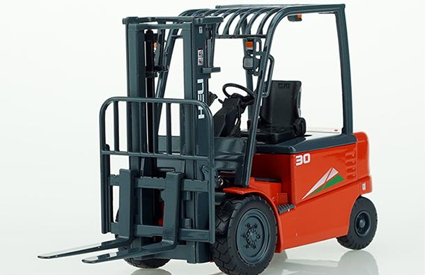 Diecast Heli G-Series 3T Forklift Truck Model 1:25 Scale Red