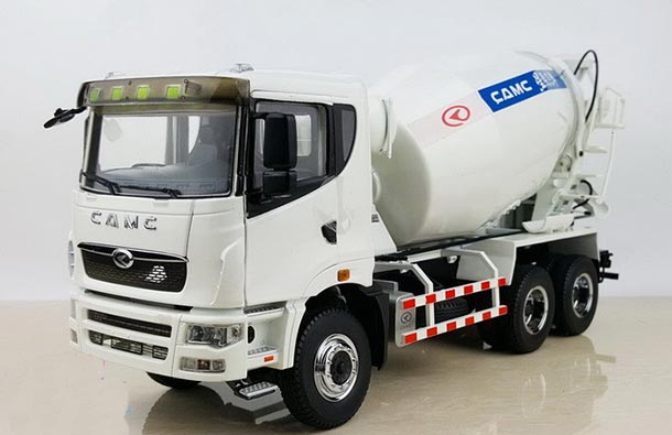 Diecast CAMC Concrete Mixer Truck Model 1:28 Scale White