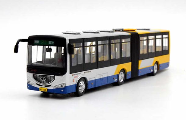 Diecast Jinghua BK6141D2 Beijing Articulated Bus Model 1:64