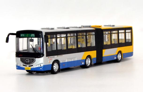 Diecast Jinghua BK6141D2 Beijing Articulated Bus Model NO.2