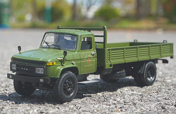 Diecast FAW JieFang CA141 Truck Model 1:50 Scale Army Green