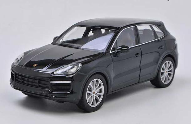 Diecast Porsche Cayenne Turbo Model 1:24 White / Black / Red