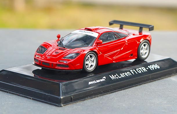 Diecast 1996 McLaren F1 GTR Car Model 1:43 Scale Red