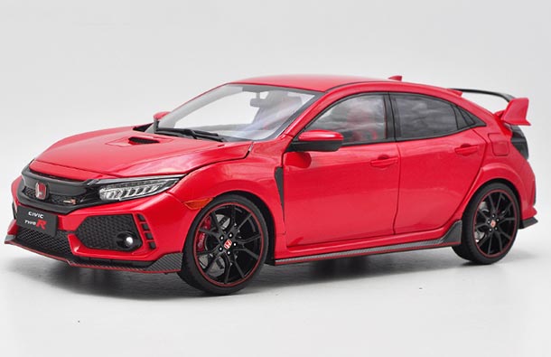 Diecast Honda Civic Type R Car Model 1:18 Scale By LCD