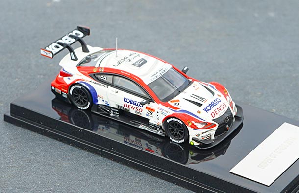 Diecast 2014 Lexus RC-F Super GT500 Model 1:64 Scale Red-White