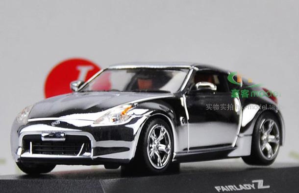 Diecast Nissan Fairlady Z Car Model 1:43 Scale Silver