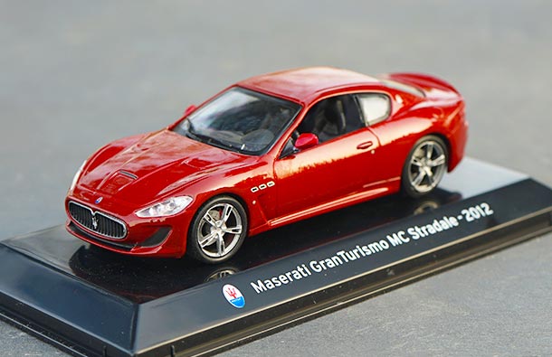 Diecast 2012 Maserati GranTurismo MC Stradale Model 1:43 Red