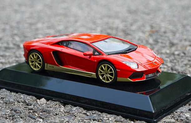 Diecast 2016 Lamborghini Aventador Miura Homage Model 1:43 Red