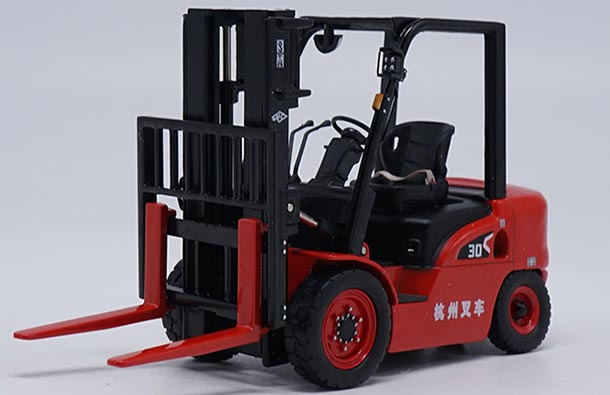 Diecast Hangcha 30 Forklift Truck Model 1:25 Scale Red